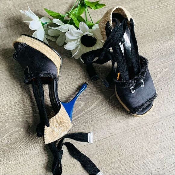 MARC JACOBS BLACK PLATFORMS - Picture 2 of 11